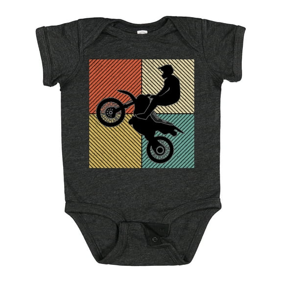 Inktastic Motocross Bmx Dirt Biking Boys or Girls Baby Bodysuit