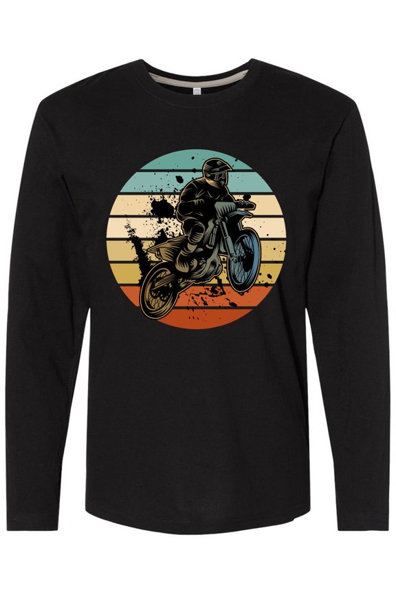 Motocross BMX Freestyle Sports Long Sleeve T-Shirt