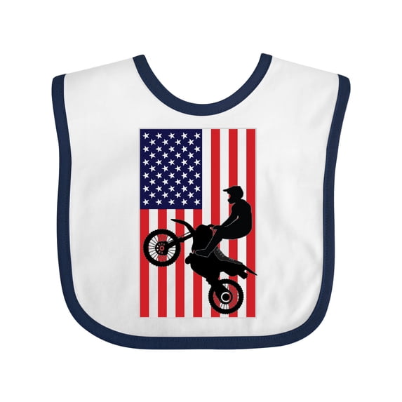 Inktastic Motocross BMX Sport Team Boys Baby Bib