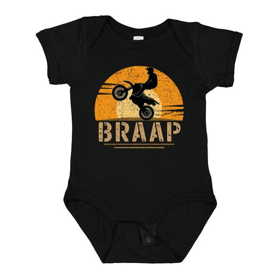 Inktastic Motocross Braap Bmx Sports Boys or Girls Baby Bodysuit