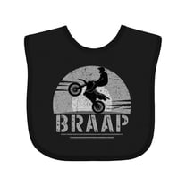 Inktastic Motocross Braap Bmx Sports Boys or Girls Baby Bib