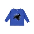 thumbnail image 1 of Inktastic Motocross Dirt Biking Bmx Boys or Girls Long Sleeve Toddler T-Shirt, 1 of 5