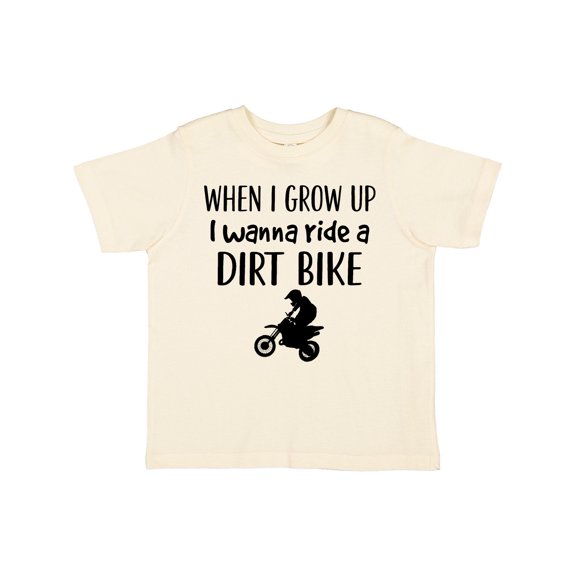 Inktastic Motocross Dirt Biking Future Dirt Biker Boys or Girls Toddler T-Shirt