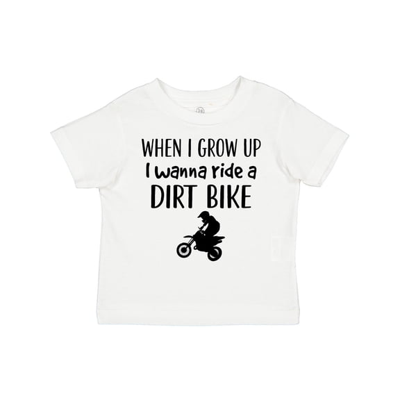 Inktastic Motocross Dirt Biking Future Dirt Biker Boys or Girls Toddler T-Shirt