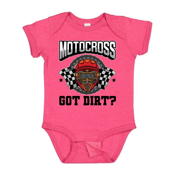 Inktastic Motocross Dirt Biking Got Dirt Boys or Girls Baby Bodysuit