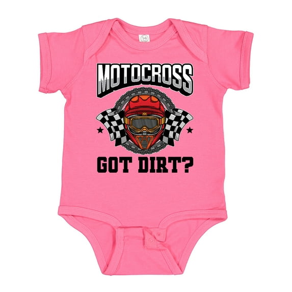 Inktastic Motocross Dirt Biking Got Dirt Boys or Girls Baby Bodysuit