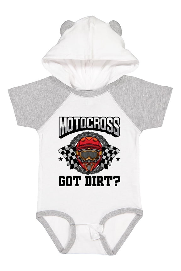 Motocross Dirt Biking Got Dirt Boys or Girls Baby Bodysuit