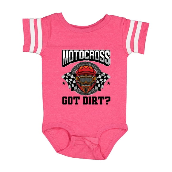Inktastic Motocross Dirt Biking Got Dirt Boys or Girls Baby Bodysuit