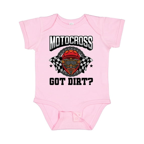 Inktastic Motocross Dirt Biking Got Dirt Boys or Girls Baby Bodysuit