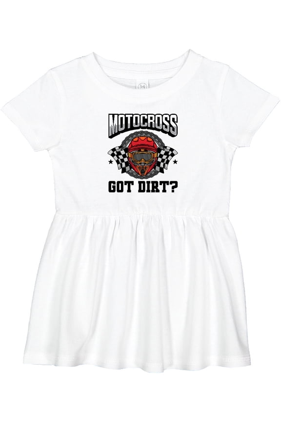 Motocross Dirt Biking Got Dirt Girls Baby Dress