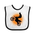thumbnail image 1 of Inktastic Motocross Rider Freestyle Sports Boys Baby Bib, 1 of 4