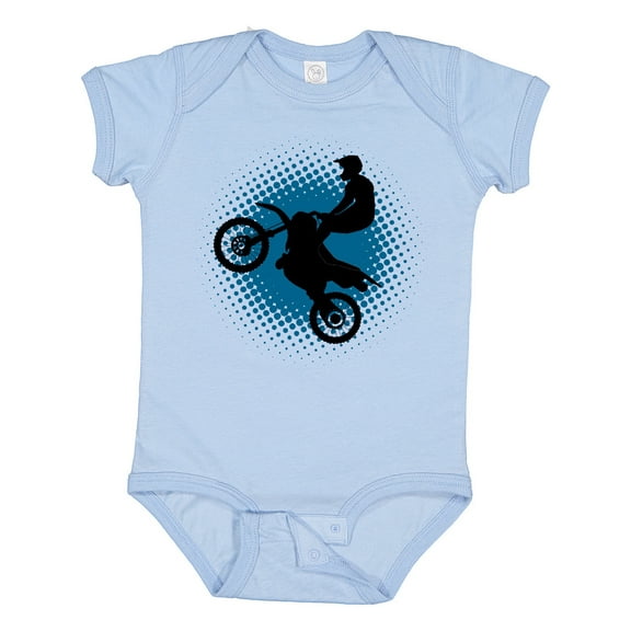 Inktastic Motocross Rider Freestyle Sports Boys Baby Bodysuit