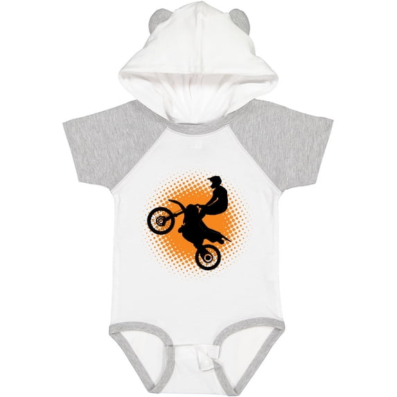 Inktastic Motocross Rider Freestyle Sports Boys Baby Bodysuit