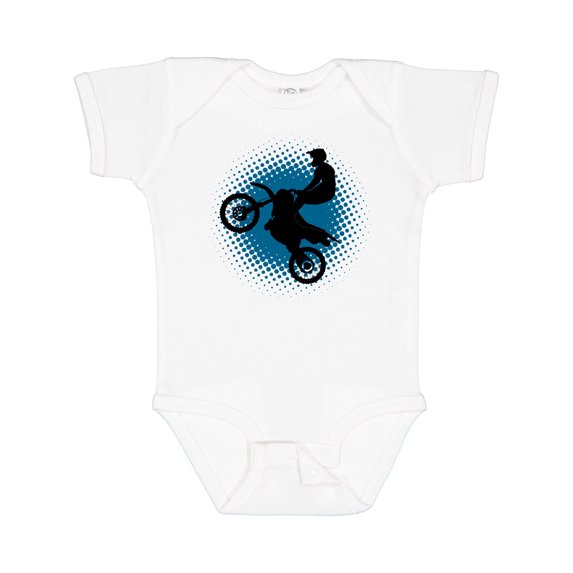 Inktastic Motocross Rider Freestyle Sports Boys Baby Bodysuit