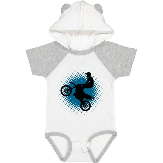 Inktastic Motocross Rider Freestyle Sports Boys Baby Bodysuit