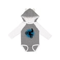 thumbnail image 1 of Inktastic Motocross Rider Freestyle Sports Boys Long Sleeve Baby Bodysuit, 1 of 5