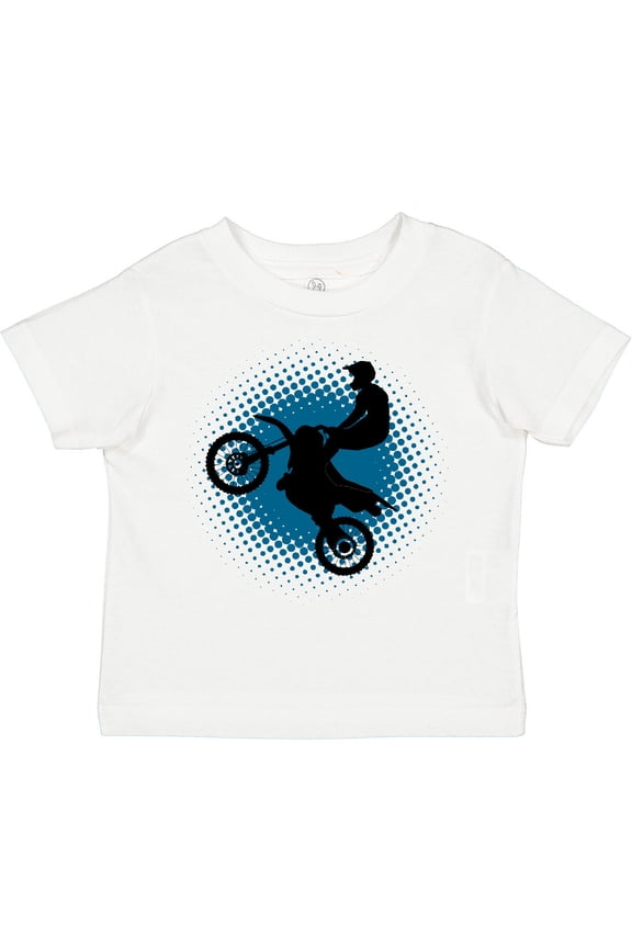 Motocross Rider Freestyle Sports Boys Toddler T-Shirt