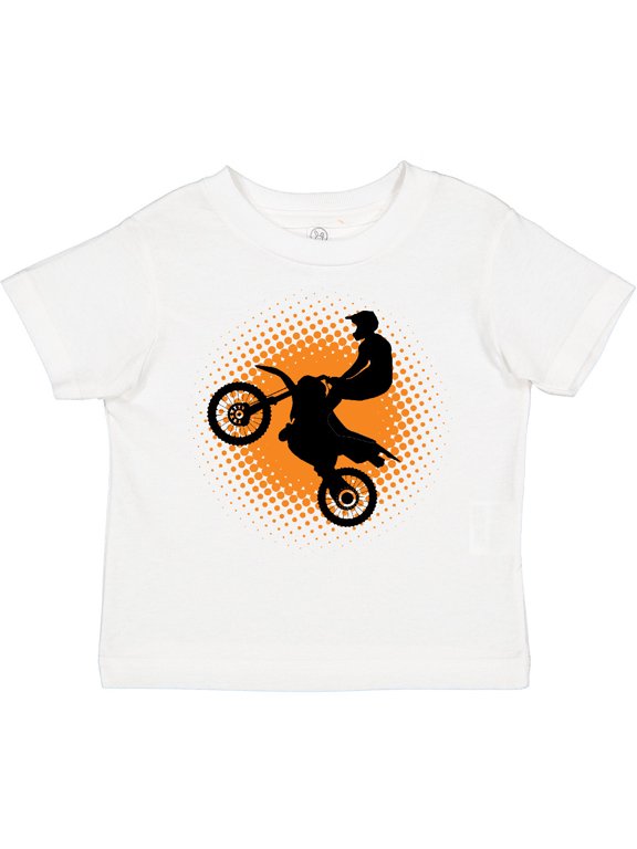 Motocross Rider Freestyle Sports Boys Toddler T-Shirt
