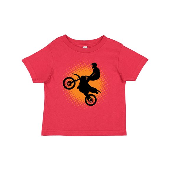 Inktastic Motocross Rider Freestyle Sports Boys Toddler T-Shirt