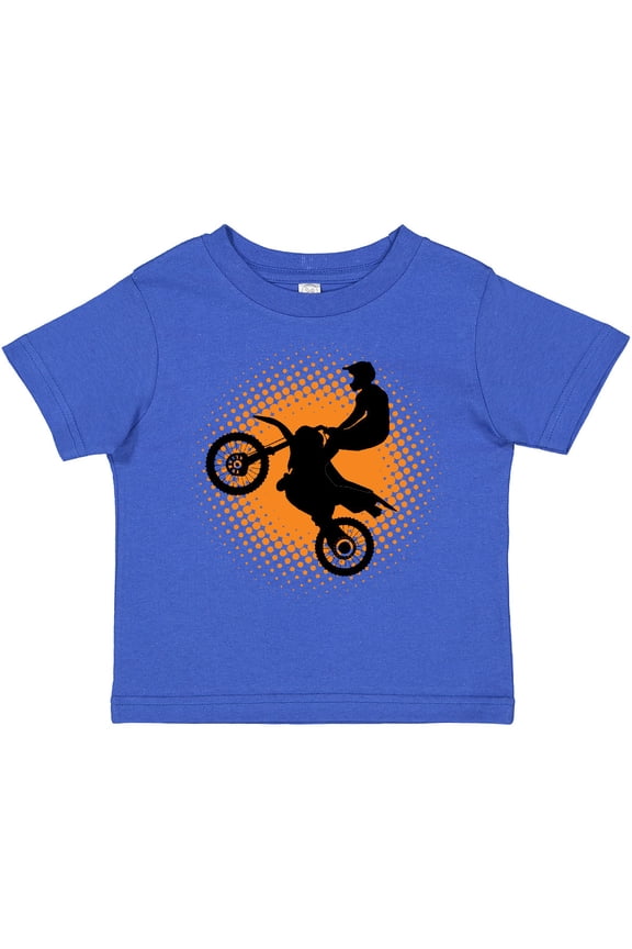 Motocross Rider Freestyle Sports Boys Toddler T-Shirt