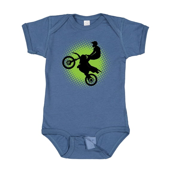 Inktastic Motocross Rider Freestyle Sports Boys or Girls Baby Bodysuit