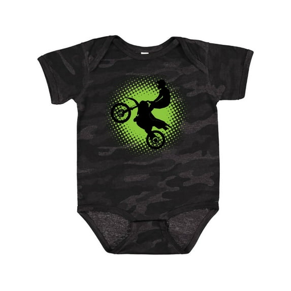 Inktastic Motocross Rider Freestyle Sports Boys or Girls Baby Bodysuit