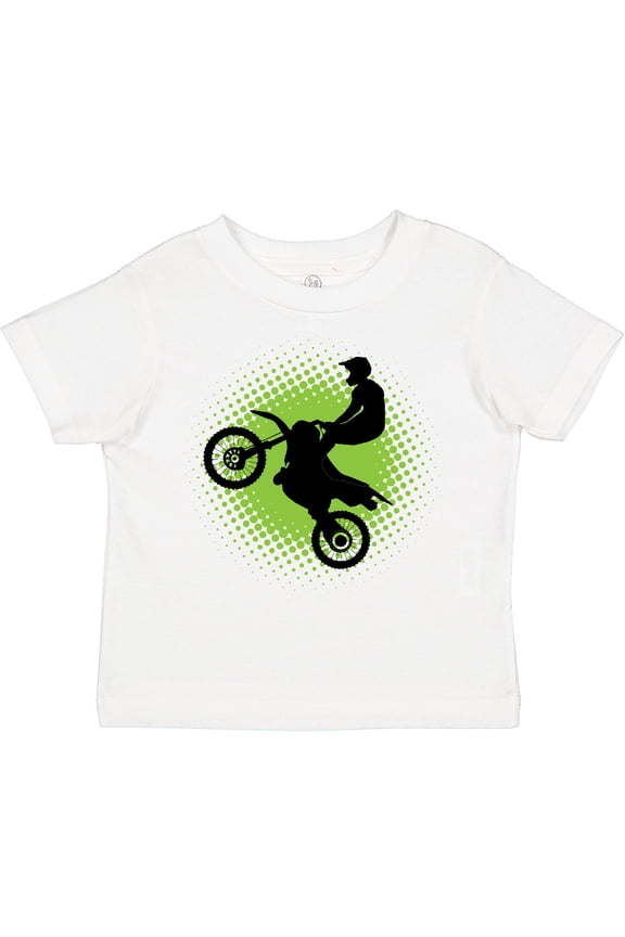 Motocross Rider Freestyle Sports Boys or Girls Toddler T-Shirt