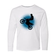 thumbnail image 1 of Inktastic Motocross Rider Freestyle Sports Long Sleeve Youth T-Shirt, 1 of 5