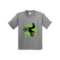thumbnail image 1 of Inktastic Motocross Rider Freestyle Sports Youth T-Shirt, 1 of 5