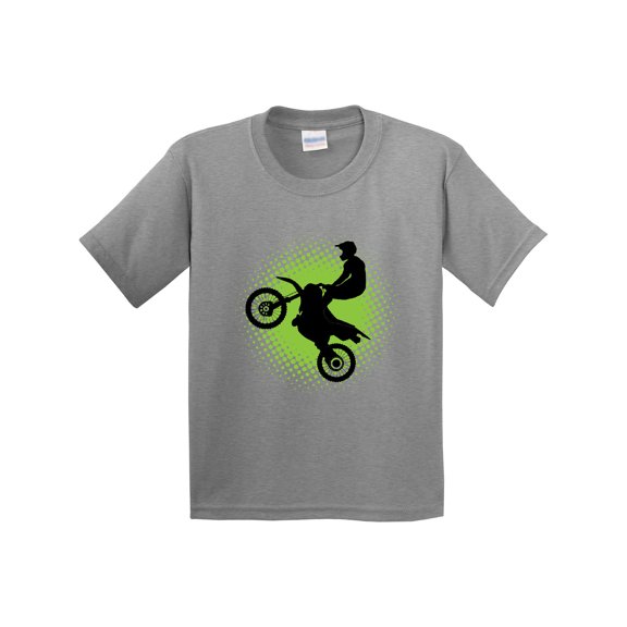 Inktastic Motocross Rider Freestyle Sports Youth T-Shirt