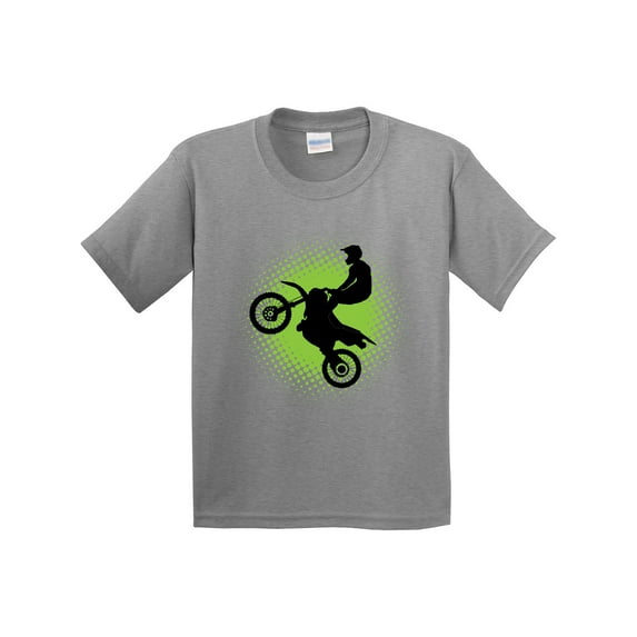 Inktastic Motocross Rider Freestyle Sports Youth T-Shirt