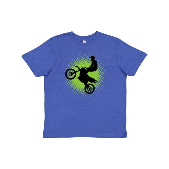 Inktastic Motocross Rider Freestyle Sports Youth T-Shirt