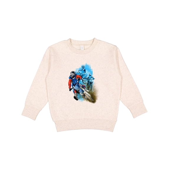Inktastic Motocross Toddler Sweatshirt