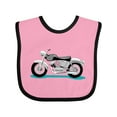 thumbnail image 1 of Inktastic Motorcycle Boys or Girls Baby Bib, 1 of 4