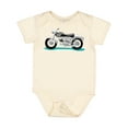 thumbnail image 1 of Inktastic Motorcycle Boys or Girls Baby Bodysuit, 1 of 5
