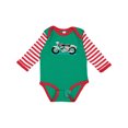 thumbnail image 1 of Inktastic Motorcycle Boys or Girls Long Sleeve Baby Bodysuit, 1 of 5