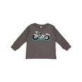thumbnail image 1 of Inktastic Motorcycle Boys or Girls Long Sleeve Toddler T-Shirt, 1 of 5