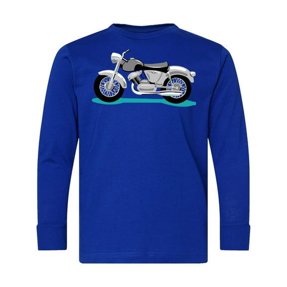 Inktastic Motorcycle Long Sleeve Youth T-Shirt