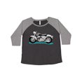 thumbnail image 1 of Inktastic Motorcycle Women's Plus Size T-Shirt, 1 of 5