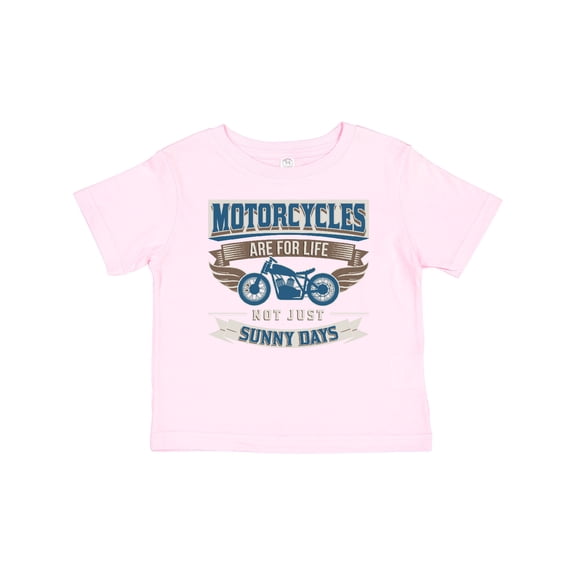 Inktastic Motorcycles Are for Life Biker Boys or Girls Baby T-Shirt