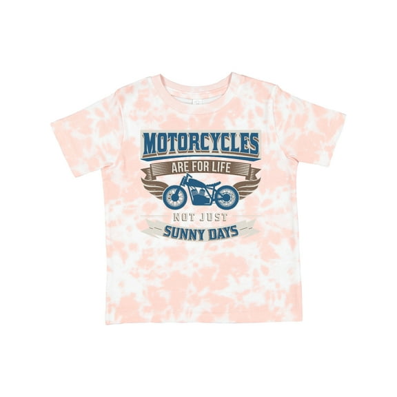 Inktastic Motorcycles Are for Life Biker Boys or Girls Toddler T-Shirt