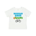 thumbnail image 1 of Inktastic Mountain Biker in Training Boys or Girls Baby T-Shirt, 1 of 5