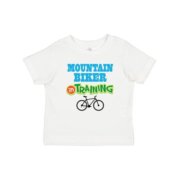 Inktastic Mountain Biker in Training Boys or Girls Baby T-Shirt