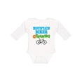 thumbnail image 1 of Inktastic Mountain Biker in Training Boys or Girls Long Sleeve Baby Bodysuit, 1 of 5