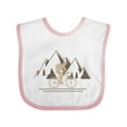 thumbnail image 1 of Inktastic Mountain Biking Adventure Boys or Girls Baby Bib, 1 of 4