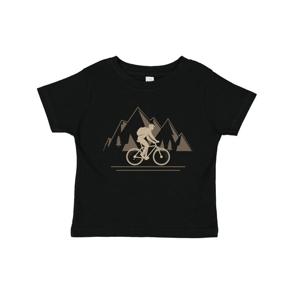 Inktastic Mountain Biking Adventure Boys or Girls Toddler T-Shirt