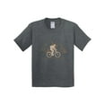 thumbnail image 1 of Inktastic Mountain Biking Adventure Youth T-Shirt, 1 of 5
