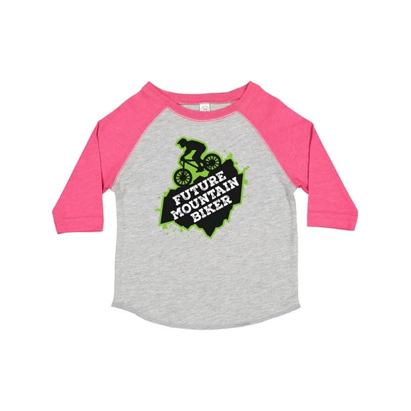 Inktastic Mountain Biking Future Mountain Biker Boys or Girls Toddler T-Shirt