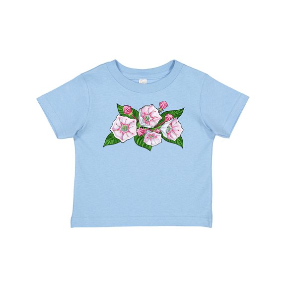 Inktastic Mountain Laurel Flowers Boys or Girls Baby T-Shirt