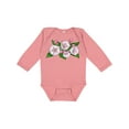 thumbnail image 1 of Inktastic Mountain Laurel Flowers Boys or Girls Long Sleeve Baby Bodysuit, 1 of 5